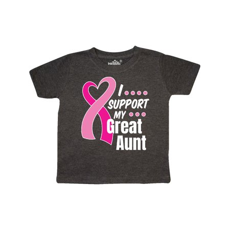 Inktastic Breast Cancer Awareness I Support My Great Aunt Pink Ribbon Gift Toddler Boy or Toddler Girl T-Shirt
Inktastic Breast Cancer Awareness I Support My Great Aunt Pink Ribbon Gift Toddler Boy or Toddler Girl T-Shirt