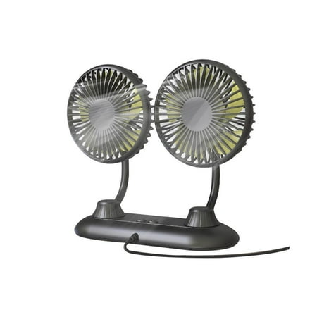 Catinbow Car Fan Dual Heads Electric Dual Head Fans Car Fan USB Rechargeable 360 Degree Rotatable Car Fan for Auto Track Dashboard Home Office polite
Catinbow Car Fan Dual Heads Electric Dual Head Fans Car Fan USB Rechargeable 360 Degree Rotatable Car Fan for Auto Track Dashboard Home Office polite