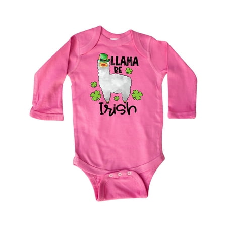 Inktastic St. Patrick s Day Llama Be Irish with Green Shamrocks Gift Baby Boy or Baby Girl Long Sleeve Bodysuit
Inktastic St. Patrick s Day Llama Be Irish with Green Shamrocks Gift Baby Boy or Baby Girl Long Sleeve Bodysuit