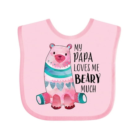 Inktastic My Papa Loves Me Beary Much with Cute Bear Gift Baby Boy or Baby Girl Bib
Inktastic My Papa Loves Me Beary Much with Cute Bear Gift Baby Boy or Baby Girl Bib