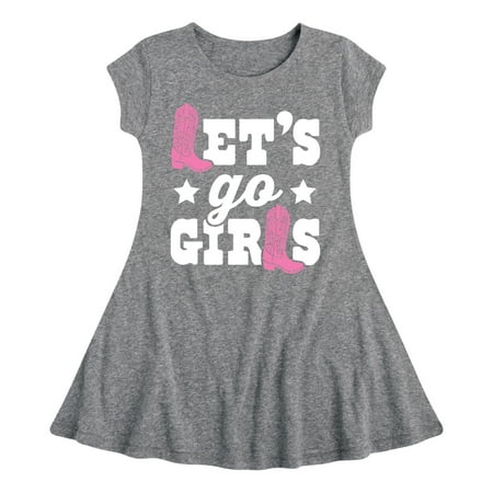 Instant Message - Lets Go Girls - Toddler And Youth Girls Fit And Flare Dress
Instant Message - Lets Go Girls - Toddler And Youth Girls Fit And Flare Dress