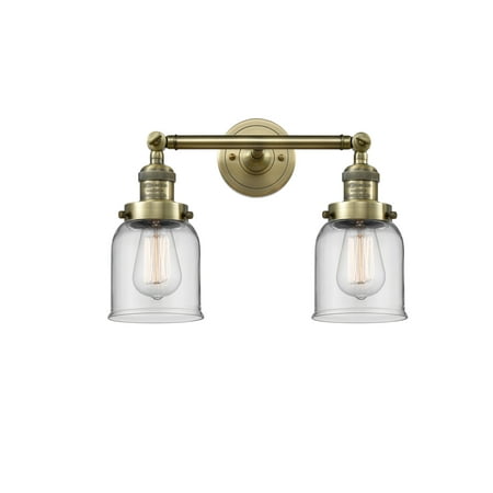 Innovations Lighting 208 Small Bell Small Bell 2 Light 15 Wide Bathroom Vanity Light -
Innovations Lighting 208 Small Bell Small Bell 2 Light 15 Wide Bathroom Vanity Light -