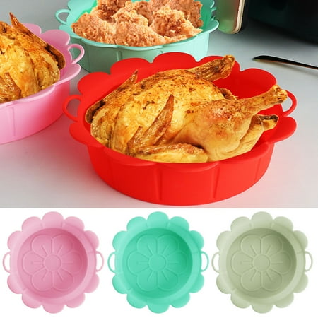 HOVTOIL Air Fryers Pan Non Stick Foldable Flower Shape Silicone Baking Tray for Kitchen Bakery
HOVTOIL Air Fryers Pan Non Stick Foldable Flower Shape Silicone Baking Tray for Kitchen Bakery