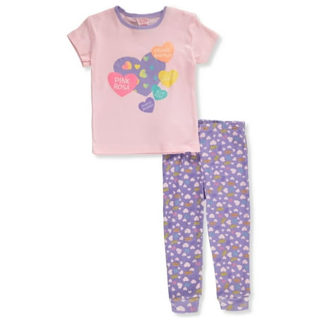 Mon Petit Girls 2-Piece Love Pajamas Set Outfit - pink/multi 18 months (Infant)
Mon Petit Girls 2-Piece Love Pajamas Set Outfit - pink/multi 18 months (Infant)