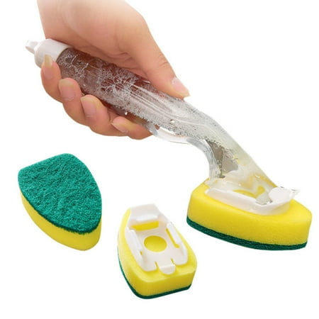 Cleaning Brush with Long Handle Built-in Liquid Storage Easy Filling Brush for Home Kitchen Supplies Tool
Cleaning Brush with Long Handle Built-in Liquid Storage Easy Filling Brush for Home Kitchen Supplies Tool