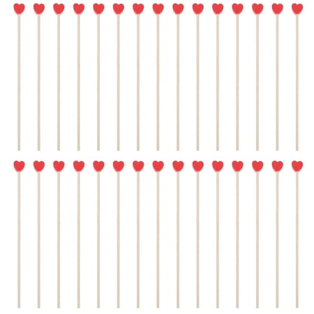 100Pcs Long Wood Honey Stirring Stick Honey Dipper Stick Honey Spoon Rod