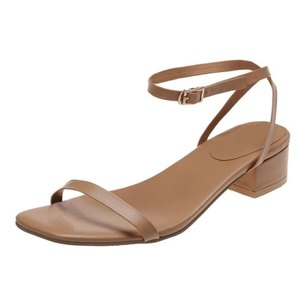 KI-8jcuD Sandal Platform Ladies Fashion Solid Color Leather Open Toe Heel Buckle Sandals Sandals Women Comfortable Arch Support Women Sandals With Arch Support Women Slide Sandals Hot Sandals For Wo
KI-8jcuD Sandal Platform Ladies Fashion Solid Color Leather Open Toe Heel Buckle Sandals Sandals Women Comfortable Arch Support Women Sandals With Arch Support Women Slide Sandals Hot Sandals For Wo