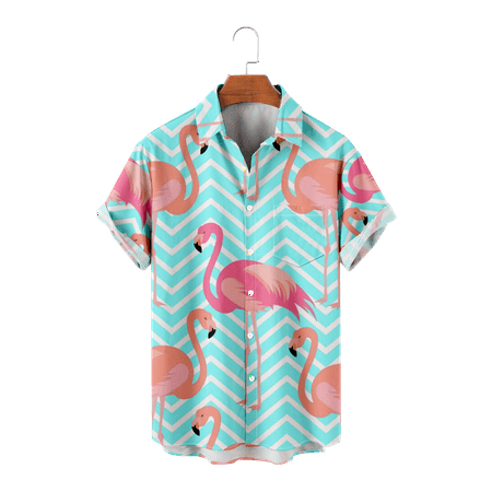 MLFU Toddler Boys Flamingo Short Sleeve Button Down Aloha Beach Shirt Novelty Beach Shirt & Top Summer Clothes for Teen and Adult
MLFU Toddler Boys Flamingo Short Sleeve Button Down Aloha Beach Shirt Novelty Beach Shirt & Top Summer Clothes for Teen and Adult