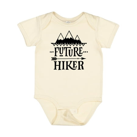 Inktastic Future Hiker Kids Hiking Gift Baby Boy or Baby Girl Bodysuit