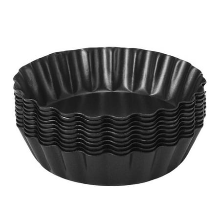 Egg Tart Molds 3Inch Mini Tart Pans Removable Bottom Cupcake Cake Muffin Mold Tin Pan Baking Tool (10 Pcs )
Egg Tart Molds 3Inch Mini Tart Pans Removable Bottom Cupcake Cake Muffin Mold Tin Pan Baking Tool (10 Pcs )