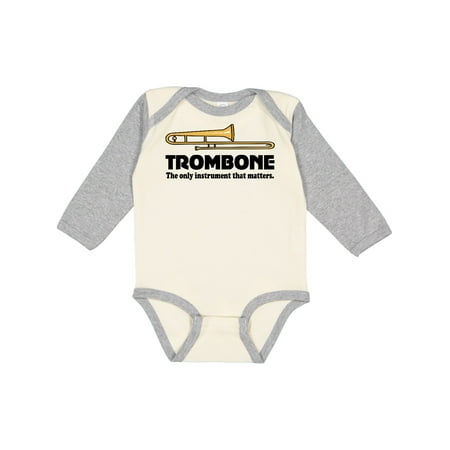 Inktastic Trombone Music Joke Band Gift Gift Baby Boy or Baby Girl Long Sleeve Bodysuit
Inktastic Trombone Music Joke Band Gift Gift Baby Boy or Baby Girl Long Sleeve Bodysuit