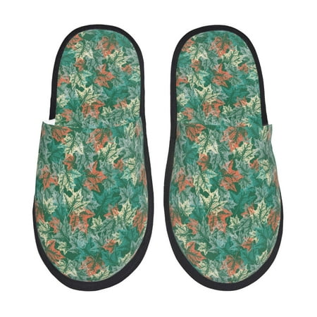 Noikeo Autumn Maple Leaves 1 Pattern Cozy Slippers Indoor for Women and Mens Fuzzy House Shoes Soft Plush Warm Slip-on Slippers-
Noikeo Autumn Maple Leaves 1 Pattern Cozy Slippers Indoor for Women and Mens Fuzzy House Shoes Soft Plush Warm Slip-on Slippers-