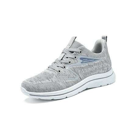GENILU Mens Athletic Non-Slip Trainers Round Toe Jogging Low Top Walking Shoe Gray 7
GENILU Mens Athletic Non-Slip Trainers Round Toe Jogging Low Top Walking Shoe Gray 7