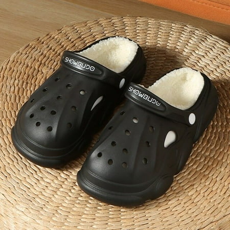 PIKADINGNIS Winter Slippers Men Plush Slippers Garden Clogs Shoes Cotton Slip-On Hole Hollow Breathable Indoor Warm Sandals Room Shoes Women
PIKADINGNIS Winter Slippers Men Plush Slippers Garden Clogs Shoes Cotton Slip-On Hole Hollow Breathable Indoor Warm Sandals Room Shoes Women