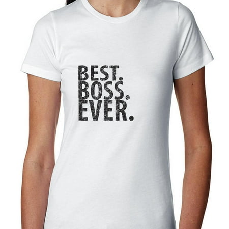 Simple Trendy Best. Boss. Ever. Women's Cotton (Best Trendy Clothing Websites)