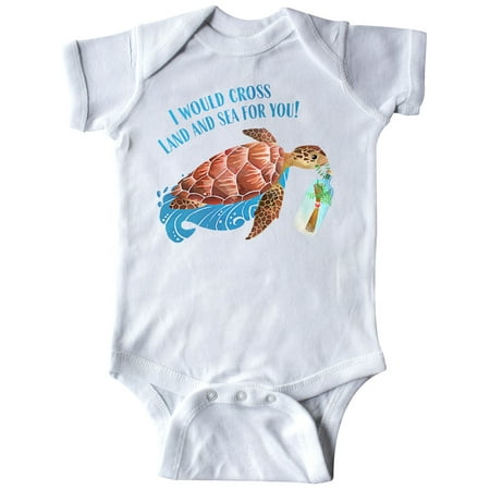 Inktastic I Would Cross Land and Sea For You Gift Baby Boy or Baby Girl Bodysuit