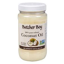 Butcher Boy Pure Refined Coconut Oil Fl Oz Walmart