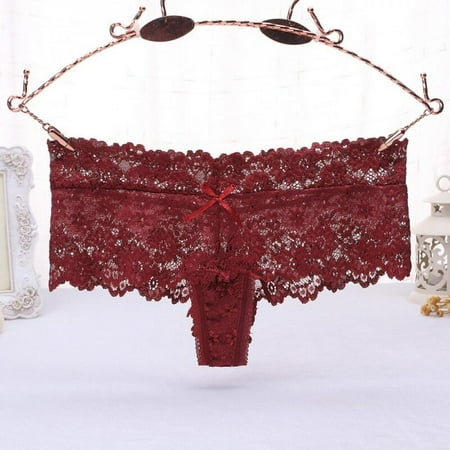 Promotion Clearance Fashion Underwear Women Bow Lace Intimates Fashion Breathable Transparent Lingerie Panties Briefs Ultra-Soft Cotton Stretch Underwear
Promotion Clearance Fashion Underwear Women Bow Lace Intimates Fashion Breathable Transparent Lingerie Panties Briefs Ultra-Soft Cotton Stretch Underwear