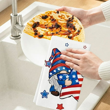 Clearance! Zainafacai Towels Independence Day Dishwashing Towel Kitchen Dishwashing Ultra Fine Fiber Cleaning Cloth Dishwashing Towel Festival Decoration Cloth Flash Deals
Clearance! Zainafacai Towels Independence Day Dishwashing Towel Kitchen Dishwashing Ultra Fine Fiber Cleaning Cloth Dishwashing Towel Festival Decoration Cloth Flash Deals