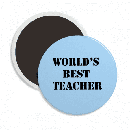 Respectable Best Teacher Master Round Ceracs Fridge Magnet Keepsake Decoration 
Respectable Best Teacher Master Round Ceracs Fridge Magnet Keepsake Decoration