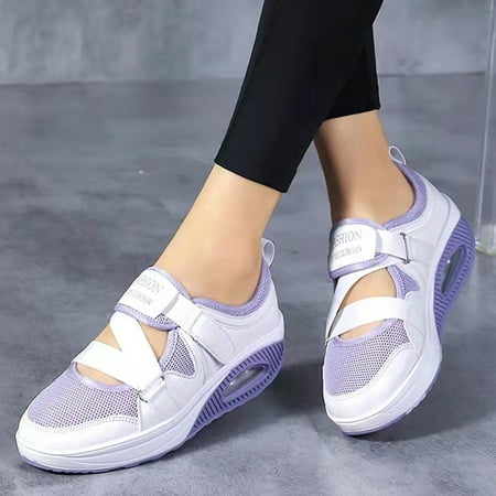JNGSA Shoes for Women Casual And Comfortable Summer Air Cushion Shoes Women s Shoes Mesh Rocking Shoes Purple 40 Clearance
JNGSA Shoes for Women Casual And Comfortable Summer Air Cushion Shoes Women s Shoes Mesh Rocking Shoes Purple 40 Clearance