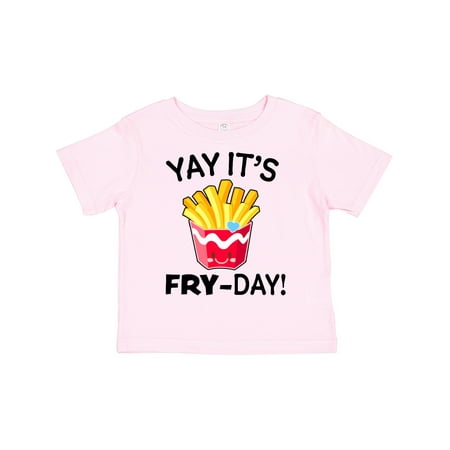 Inktastic Yay Its Fry Day with Cute French Fries Gift Toddler Boy or Toddler Girl T-Shirt
Inktastic Yay Its Fry Day with Cute French Fries Gift Toddler Boy or Toddler Girl T-Shirt