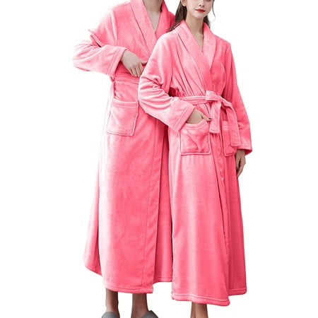 ZHIYU Women S Double Pocket Flannel Bathrobe Soft And Warm Double Faced Velvet Bathrobe Pajamas And Home Wear Bathrobe Robe
ZHIYU Women S Double Pocket Flannel Bathrobe Soft And Warm Double Faced Velvet Bathrobe Pajamas And Home Wear Bathrobe Robe