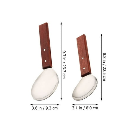 2Pcs Stainless Rice Spoon Non-stick Rice Paddles Kitchen Essential Cooker Rice Spoon for Rice Potato
2Pcs Stainless Rice Spoon Non-stick Rice Paddles Kitchen Essential Cooker Rice Spoon for Rice Potato