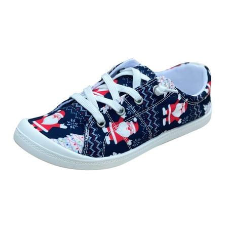 Ladies Shoes Christmas Print Color Print Casual Shoes Fashion Soft Sole Non Slip Casual Shoes
Ladies Shoes Christmas Print Color Print Casual Shoes Fashion Soft Sole Non Slip Casual Shoes