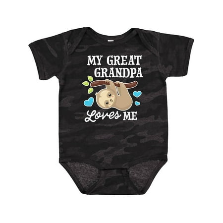 Inktastic My Great Grandpa Loves Me with Sloth and Hearts Gift Baby Boy or Baby Girl Bodysuit
Inktastic My Great Grandpa Loves Me with Sloth and Hearts Gift Baby Boy or Baby Girl Bodysuit