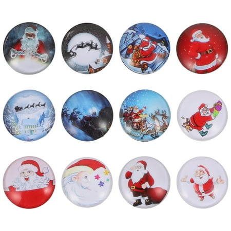 HEMOTON 12Pcs Christmas Refrigerator Magnetic Glass Magnetic Kitchen Decors (Assorted Color)
HEMOTON 12Pcs Christmas Refrigerator Magnetic Glass Magnetic Kitchen Decors (Assorted Color)