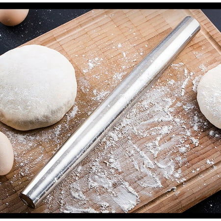 Mittory Rolling Pin for Baking Smooth Stainless Steel Metal Tapered Design Rolling pin
Mittory Rolling Pin for Baking Smooth Stainless Steel Metal Tapered Design Rolling pin