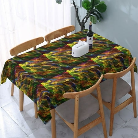 Tablecloth Colorful Table Cloth For Rectangle Tables Waterproof Resistant Picnic Table Covers For Kitchen Dining/Party(54x72in)
Tablecloth Colorful Table Cloth For Rectangle Tables Waterproof Resistant Picnic Table Covers For Kitchen Dining/Party(54x72in)