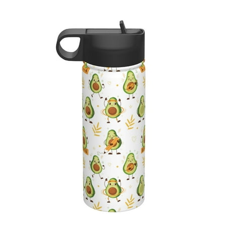 Uemuo Lovely Avocado Print 18oz Sports Insulated Kettle Water Bottle Outdoor Sports Bottle Insulated Hydration Bottle with Handle & Flip Straw
Uemuo Lovely Avocado Print 18oz Sports Insulated Kettle Water Bottle Outdoor Sports Bottle Insulated Hydration Bottle with Handle & Flip Straw