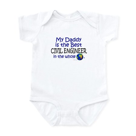 CafePress - Best Civil Engineer In The World (Daddy) Infant Bo - Baby Light Bodysuit Size Newborn - 24 Months
CafePress - Best Civil Engineer In The World (Daddy) Infant Bo - Baby Light Bodysuit Size Newborn - 24 Months