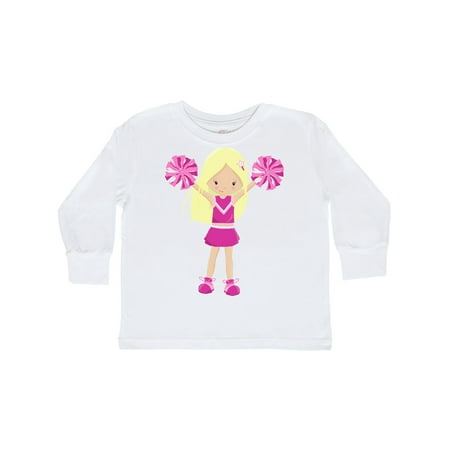 Inktastic Cheerleaders Girl With Blonde Hair Pink Uniform Gift Toddler Toddler Girl Long Sleeve T-Shirt
Inktastic Cheerleaders Girl With Blonde Hair Pink Uniform Gift Toddler Toddler Girl Long Sleeve T-Shirt