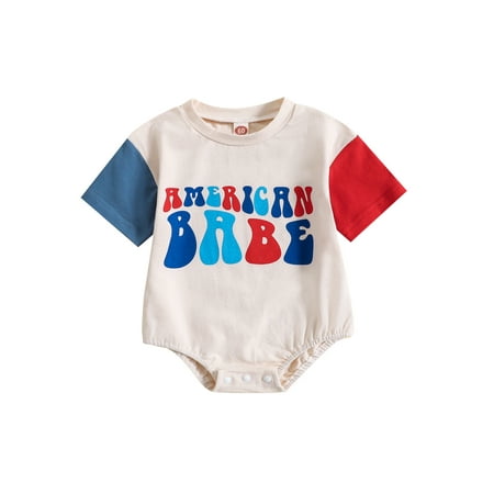 4th of July Baby Boys Clothes Short Sleeve Bubble Romper Oversized T-Shirt Newborn Independence Day Outfit
4th of July Baby Boys Clothes Short Sleeve Bubble Romper Oversized T-Shirt Newborn Independence Day Outfit