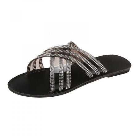 Todqot Slippers for Women- Comfy Flat Quick Dry Summer Anti Slip Sandals Women Open Toe Slippers Black 40
Todqot Slippers for Women- Comfy Flat Quick Dry Summer Anti Slip Sandals Women Open Toe Slippers Black 40