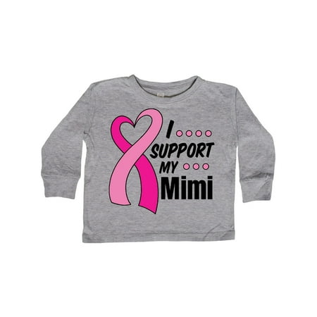 Inktastic Breast Cancer Awareness I Support My Mimi with Pink Ribbon Gift Toddler Boy or Toddler Girl Long Sleeve T-Shirt
Inktastic Breast Cancer Awareness I Support My Mimi with Pink Ribbon Gift Toddler Boy or Toddler Girl Long Sleeve T-Shirt