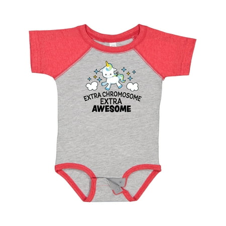 Inktastic Extra Chromosome Extra Awesome with Unicorn Gift Baby Boy or Baby Girl Bodysuit
Inktastic Extra Chromosome Extra Awesome with Unicorn Gift Baby Boy or Baby Girl Bodysuit