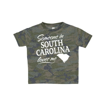Inktastic Someone in South Carolina Loves Me Gift Toddler Boy or Toddler Girl T-Shirt
Inktastic Someone in South Carolina Loves Me Gift Toddler Boy or Toddler Girl T-Shirt