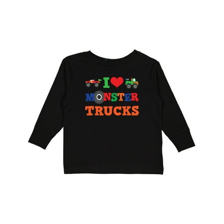 Inktastic I Love Monster Trucks Gift Toddler Boy or Toddler Girl Long Sleeve T-Shirt
Inktastic I Love Monster Trucks Gift Toddler Boy or Toddler Girl Long Sleeve T-Shirt