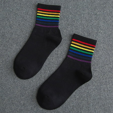 Leylayray Winter New Unisex Cotton Rainbow Striped Socks Fashion Warm Chrismas(Buy 2 Get 1 Free)
Leylayray Winter New Unisex Cotton Rainbow Striped Socks Fashion Warm Chrismas(Buy 2 Get 1 Free)