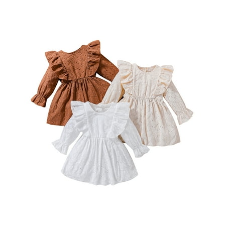Ma&Baby Baby Princess Dresses Infant Girls Ruffle Long Sleeve Lace Floral A-line Dress Sundress Outfit
Ma&Baby Baby Princess Dresses Infant Girls Ruffle Long Sleeve Lace Floral A-line Dress Sundress Outfit
