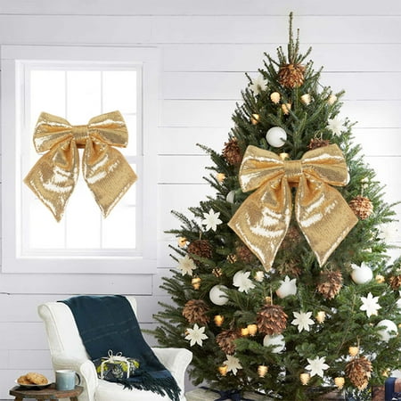 Avdolw Christmas Sequined Bow Tie - Sparkling Tree and Wreath Decoration with Glittering Finish for Festive Door Hangings
Avdolw Christmas Sequined Bow Tie - Sparkling Tree and Wreath Decoration with Glittering Finish for Festive Door Hangings