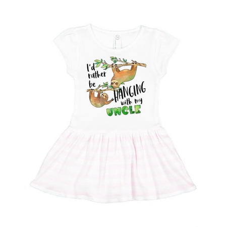 Inktastic Id Rather Be Hanging with my Uncle- Cute Sloths Gift Toddler Girl Dress
Inktastic Id Rather Be Hanging with my Uncle- Cute Sloths Gift Toddler Girl Dress