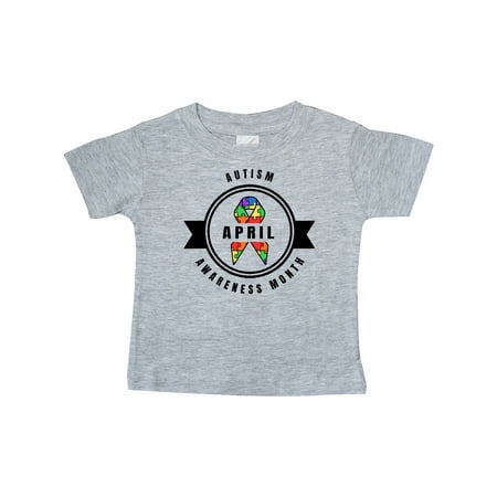 Inktastic April Autism Awareness Month Badge with Puzzle Ribbon Gift Baby Boy or Baby Girl T-Shirt
Inktastic April Autism Awareness Month Badge with Puzzle Ribbon Gift Baby Boy or Baby Girl T-Shirt