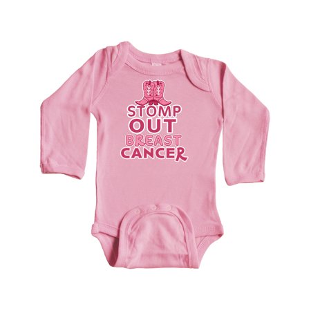 Inktastic Stomp Out Breast Cancer with Pink Cowgirl Boots Gift Baby Boy or Baby Girl Long Sleeve Bodysuit
Inktastic Stomp Out Breast Cancer with Pink Cowgirl Boots Gift Baby Boy or Baby Girl Long Sleeve Bodysuit