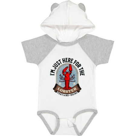 Inktastic Portland Maine Funny Lobster Lover Gift Baby Boy or Baby Girl Bodysuit