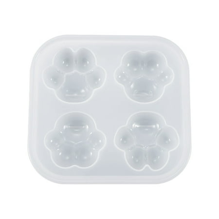 DIY Glue Dropping Props Ice Grid Cat Tools 4 Cartoon Cake Props Cat Paws Silicone Auxiliary Tools